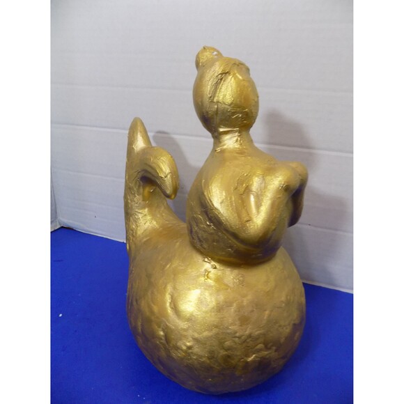 NEW Curvy Big Fat Beautiful Mermaid Figurine Coastal Nautical Decor - Picture 2 of 6